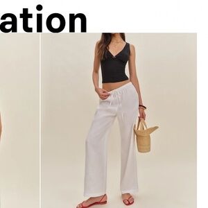 Reformation Rue Pointelle Knit Top